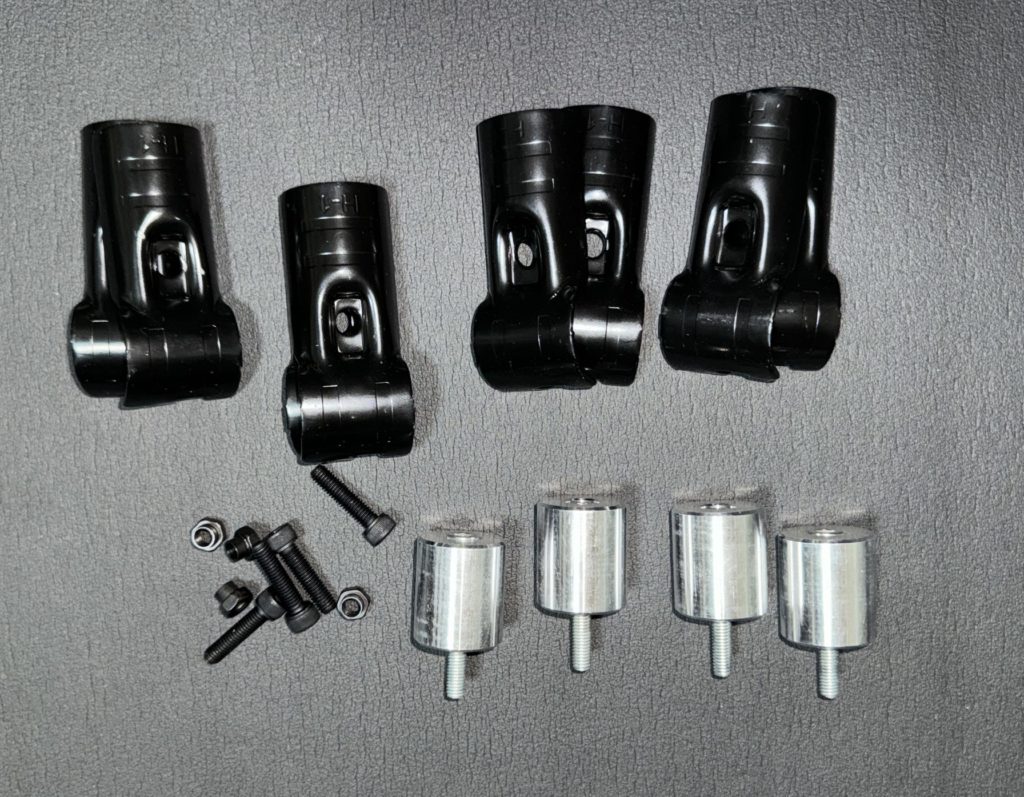 車にイレクターパイプを取り付けるパーツ