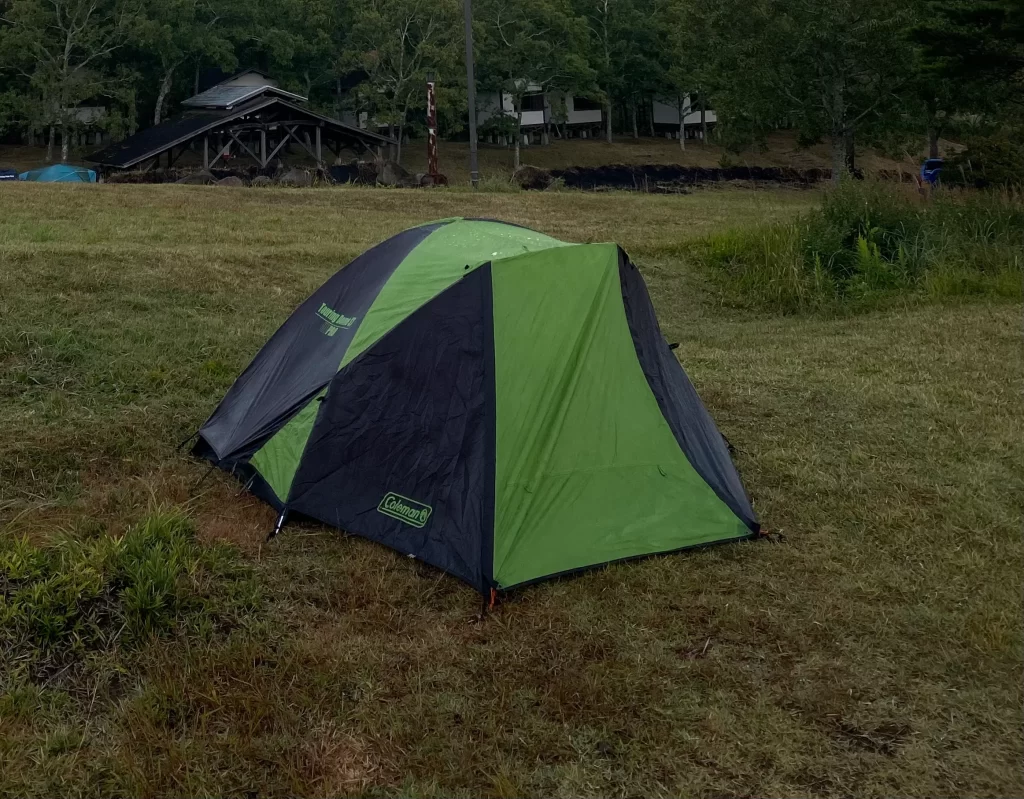 前室を閉じているツーリングドームST